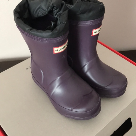 purple urchin hunter boots